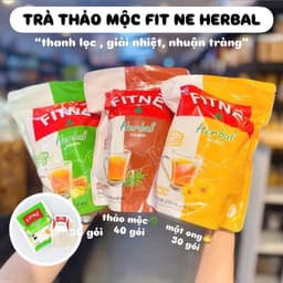 Trà Fitne Herbal Thái Lan Chính Hãng, trà thảo mộc nhuận tràng túi lọc 2