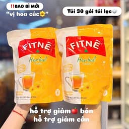 Trà FitneThái Lan trà thảo mộc giúp nhuận tràng, hỗ trợ giảm cân giữ dáng, đủ vị mẫu mới 3