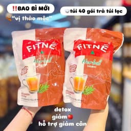 Trà FitneThái Lan trà thảo mộc giúp nhuận tràng, hỗ trợ giảm cân giữ dáng, đủ vị mẫu mới 4