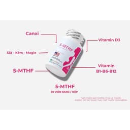 5MTHF HỖ TRỢ  Chống lại dị tật ống thần kinh thai nhi Giúp ổn định thai nhi, giảm dọa sảy thai 2