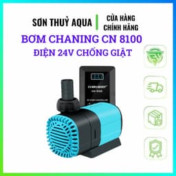 Bơm Chaning CN-8100 DC 24V Chống Giật | Bơm Điều Chỉnh Lưu Lượng 5W-135W Siêu Êm Tiết Kiệm Điện 2