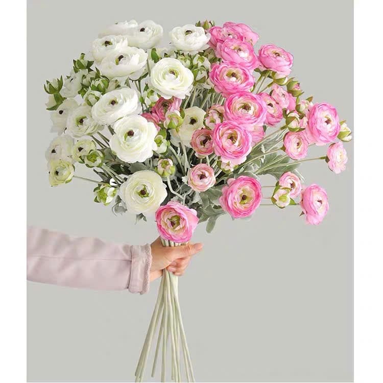 Hoa trà mao lương giả cao cấp dài 67cm trang trí nhà ,cắm điểm, bó hoa cầm tay,decor quan caphe siêu hót