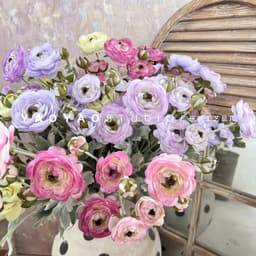 Hoa trà mao lương giả cao cấp dài 67cm trang trí nhà ,cắm điểm, bó hoa cầm tay,decor quan caphe siêu hót 4