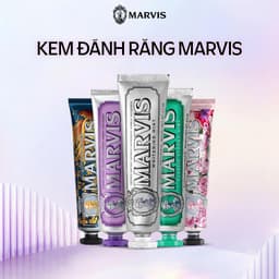 Combo 2 tuýp Kem đánh răng Marvis - Hỗ trợ làm trắng răng 2
