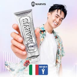 Combo 2 tuýp Kem đánh răng Marvis - Hỗ trợ làm trắng răng 3