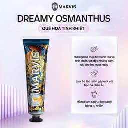 Combo 2 tuýp Kem đánh răng Marvis - Hỗ trợ làm trắng răng 8