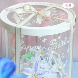 [Tự làm/LÀM SẴN] Set làm BÁNH KEM hoa kẽm nhung handmade, làm quà kỷ niệm quà tặng người yêu 20/10 sinh nhật - Erashop 6