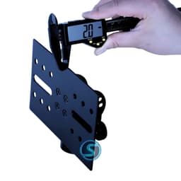 Mặt đỡ loa cắm cọc Sắt, Nhôm, mặt bích loa âm thanh...( Giá 1c ) 2