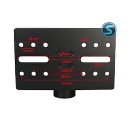 Mặt đỡ loa cắm cọc Sắt, Nhôm, mặt bích loa âm thanh...( Giá 1c ) 6