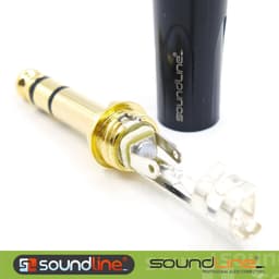 Jack rắc 6ly hàn dây cap cấp, pin đồng , hãng Soundline. ( Giá 1 Cái ) 6