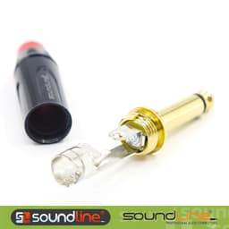Jack rắc 6ly hàn dây cap cấp, pin đồng , hãng Soundline. ( Giá 1 Cái ) 5