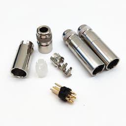 Jack rắc Canon mini, XLR mini canon. dùng cho mic cài áo ( Giá 1 Cái ) 4