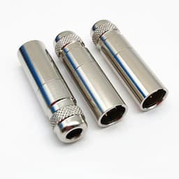 Jack rắc Canon mini, XLR mini canon. dùng cho mic cài áo ( Giá 1 Cái ) 3