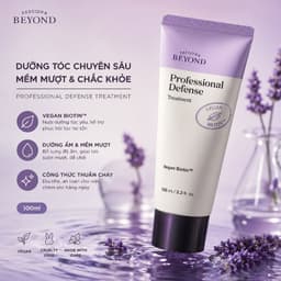 Chai Kem Xả Dưỡng Tóc Bồng Bềnh Beyond Professional Defense 100ml Cấp Ẩm Giảm Khô Xơ Cho Tóc Uốn Nhuộm Thường Xuyên 5