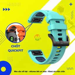 Dây Đồng Hồ Gar-min Quick Fit Size 22mm 26mm, Fenix 7 6 5, Gar-min 935 945 955 965 Enduro 5
