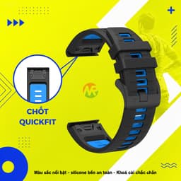 Dây Đeo Đồng Hồ Garrmin Silicone TPU GM Forerunner 955/945/935, Fenix 5/6/Pro/GPS/Plus 7