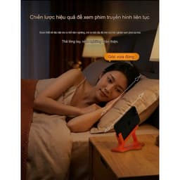Giá Đỡ Điện Thoại Nằm Nghiêng Dùng Để Xem Khi Nằm, Đế Rộng, Tương Thích Với Mọi Điện Thoại, Giá Đỡ Điện Thoại 2