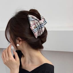 Kẹp Tóc Càng Cua B.B.R Hàn Quốc Cao Cấp, Thiết Kế Vòng Rộng Ôm Tóc, Kẹp Tóc Nửa Lên Dễ Phối Đồ, Giúp Tóc Bồng Bềnh 4