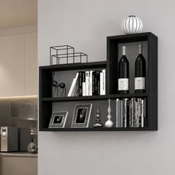 Kệ giá sách treo tường chữ L nhiều màu tuỳ chọn gỗ mdf 17ly LUX11 3