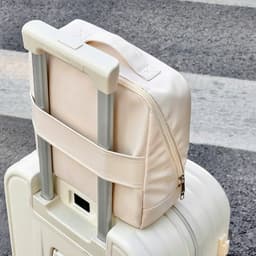 Túi Đựng Mỹ Phẩm Cầm Tay Đa Năng, Có Thể Treo Trên Vali, Chất Liệu Cotton Cao Cấp, Đựng Đồ Trang Điểm 3
