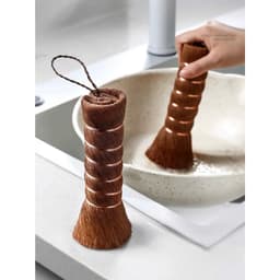 Chổi Cọ Xoong Nồi Chảo Bằng Sơ Dừa Đánh Bay Vết Bẩn, Rửa Chén Bát Đa Năng Có Tay Cầm Cao Cấp, Dùng Cho Chảo Chống Dính 4