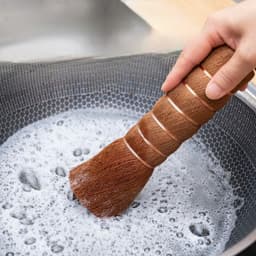 Chổi Cọ Xoong Nồi Chảo Bằng Sơ Dừa Đánh Bay Vết Bẩn, Rửa Chén Bát Đa Năng Có Tay Cầm Cao Cấp, Dùng Cho Chảo Chống Dính 3