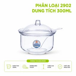 Lọ Đựng Gia Vị Trộn Muối Ớt Có Nắp Kèm Muỗng Chất Liệu PS Trong Suốt Cao Cấp An Toàn Thực Phẩm GD375 9