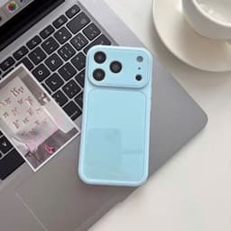 Ốp lưng iphone kiểu dáng khung camera lớn Basic 11/12/13/14/15/16/17/18/pro/plus/promax - Awifi Case C4-6 3