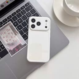 Ốp lưng iphone kiểu dáng khung camera lớn Basic 11/12/13/14/15/16/17/18/pro/plus/promax - Awifi Case C4-6 4