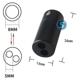 Cục chia, ống chia dây tín hiệu âm thanh, chia nhánh ( Giá 1c ) 5
