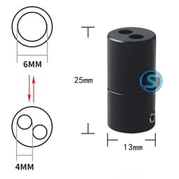 Cục chia, ống chia dây tín hiệu âm thanh, chia nhánh ( Giá 1c ) 4