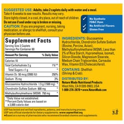 Glucosamine Chondroitin Complex + MSM Triple Strength + Vitamin D3 120 viên : Nature Made 2