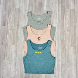 [ Hiền VNXK2] Áo Thun Croptop Ba Lỗ Thể Thao Nữ, Cổ Tròn,Thun Spandex Co Giãn Thoáng Mát - Áo thun ba lỗ chạy bộ 4