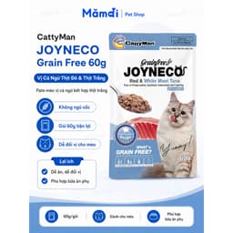 Pate Joyneco CattyMan 60g Cho Mèo | Pate Cá Ngừ Thơm Ngon, Thức Ăn Ướt Bổ Sung Dinh Dưỡng 9