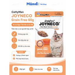 Pate Joyneco CattyMan 60g Cho Mèo | Pate Cá Ngừ Thơm Ngon, Thức Ăn Ướt Bổ Sung Dinh Dưỡng 4