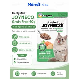 Pate Joyneco CattyMan 60g Cho Mèo | Pate Cá Ngừ Thơm Ngon, Thức Ăn Ướt Bổ Sung Dinh Dưỡng 3