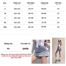 Chân Váy Ngắn 2 Lớp Thể Thao Xếp Ly Sau Có Ngăn Để Điện Thoại P2HNEW QN58 2