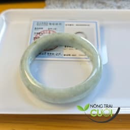 Vòng Cam Thach Xanh Táo type A, ni 52.5mm 6561 - Nông Trại Cười 2