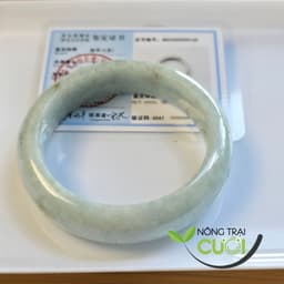 Vòng Cam Thach Xanh Táo type A, ni 52.5mm 6561 - Nông Trại Cười 5