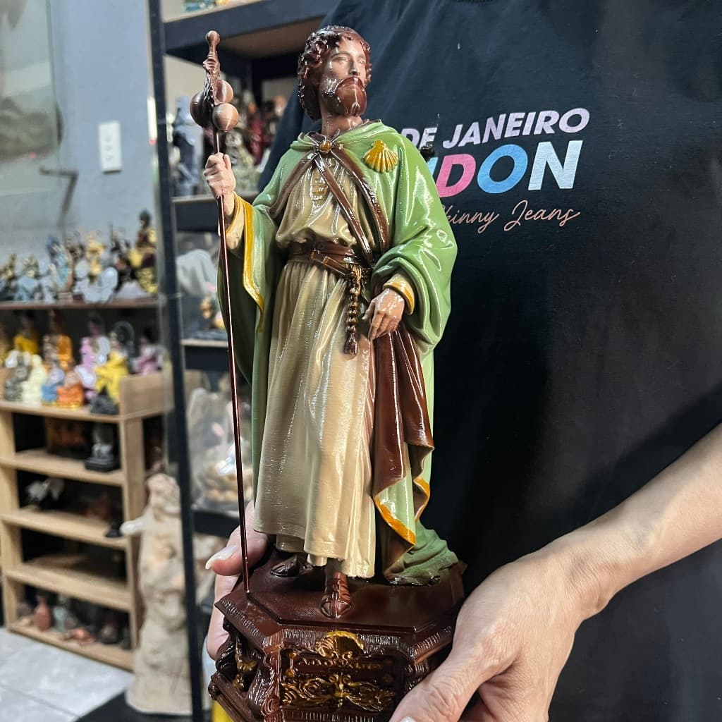 Tượng Thánh Giacobe lớn  in 3D . cao 30 cm
