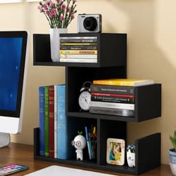 Kệ, giá sách gỗ để bàn 3U (45cm x 43cm x 17cm) nhiều màu LUX19 4