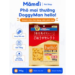 Bánh Thưởng Phô Mai Viên DoggyMan Hello 100g/195g Cho Chó | Snack Phô Mai Mềm Dễ Ăn, Bổ Sung Canxi 4