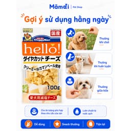 Bánh Thưởng Phô Mai Viên DoggyMan Hello 100g/195g Cho Chó | Snack Phô Mai Mềm Dễ Ăn, Bổ Sung Canxi 6