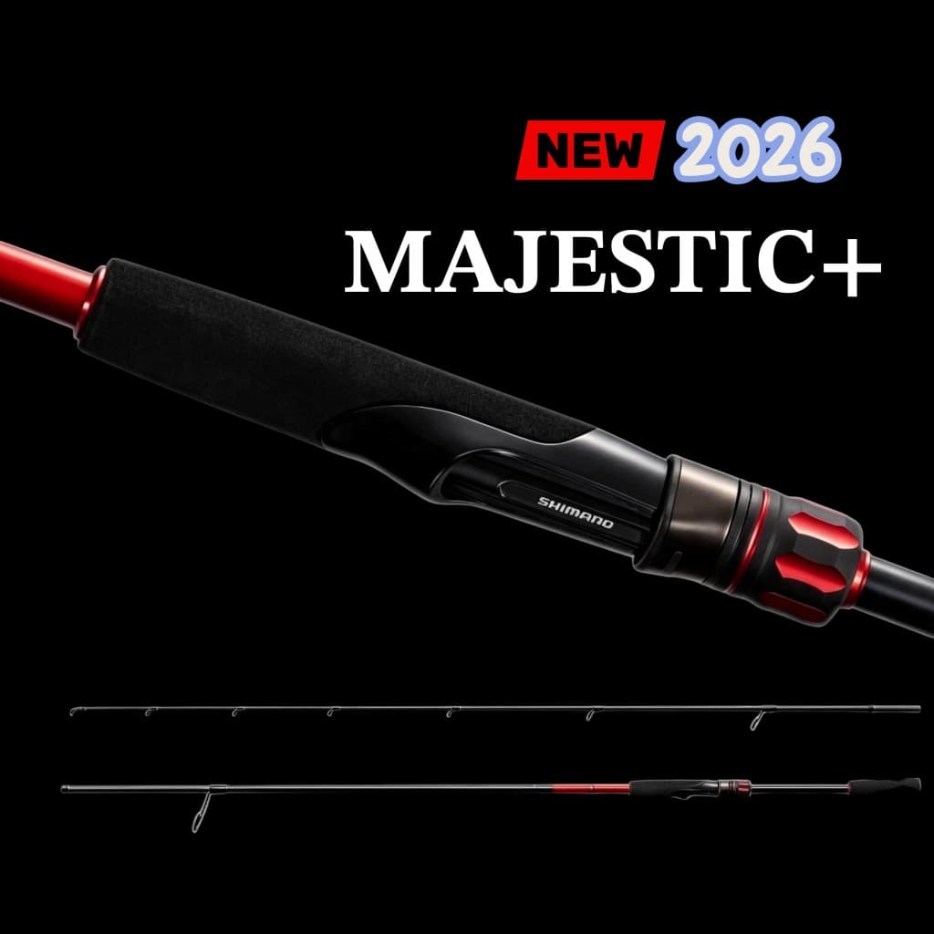 Cần lure Shimano Majestic+ - Mẫu Mới 2026