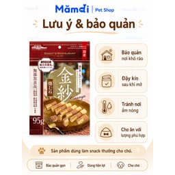Snack Cho Chó DoggyMan Doggy's Restaurant 95g | Thịt Gà, Ức Gà, Gan Gà, Rau Củ Mềm Thưởng Huấn Luyện 4
