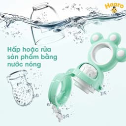 Túi nhai silicon Misuta cho bé ăn dặm chống hóc cao cấp 4