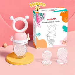 Túi nhai silicon Misuta cho bé ăn dặm chống hóc cao cấp 8