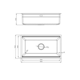 CHẬU RỬA BÁT 1 HỐ NOBINOX LIRA NJ562D | Hàng chính hãng 9