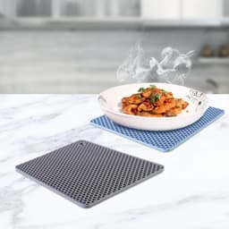 Miếng lót silicon cách nhiệt cao cấp, lót xong nồi nhà bếp, tấm lót chống xước bếp chịu nhiệt 4