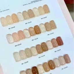 Set Sơn Gel Thạch 12 Màu Minayin Chính Hãng, Có 2 Tone Màu Hồng Và Nâu, Tặng Kèm Bảng [ Bình An ] 4